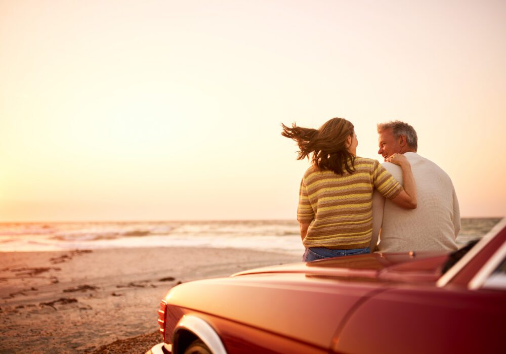 Couple enjoying the freedom that comes from understanding their mortgage note's value